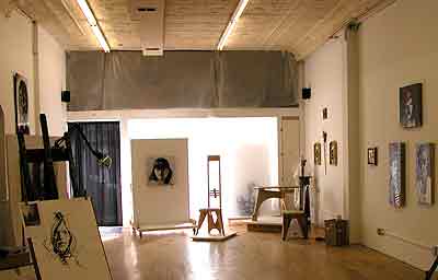 Tom Robinsons studio