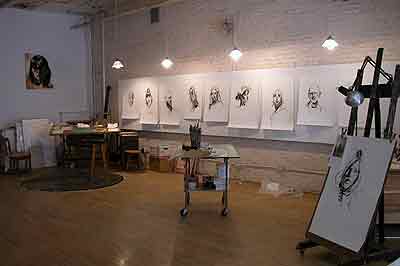 Tom Robinsons studio